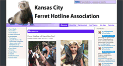 Desktop Screenshot of ferrethotline.com